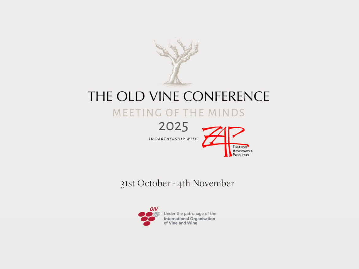 Join Us At the 2025 Old Vine Conference: Oct 31
