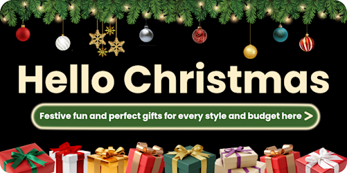 Hello Christmas - Festive fun and perfect gifts for every style and budget here