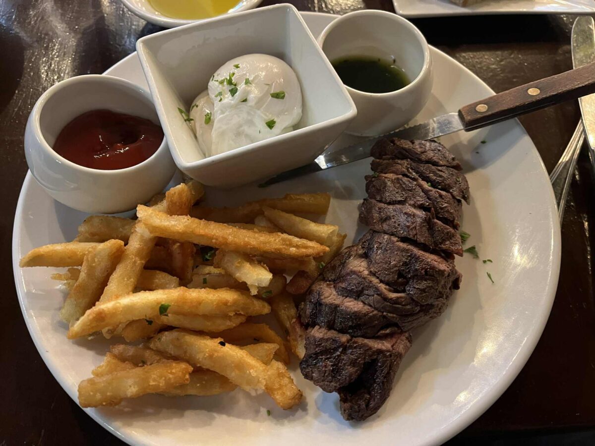 Steak & Eggs at Bella Luna
