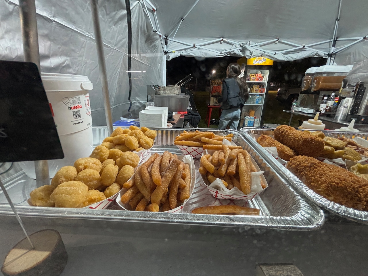 Judy Torres at the Italian Festival