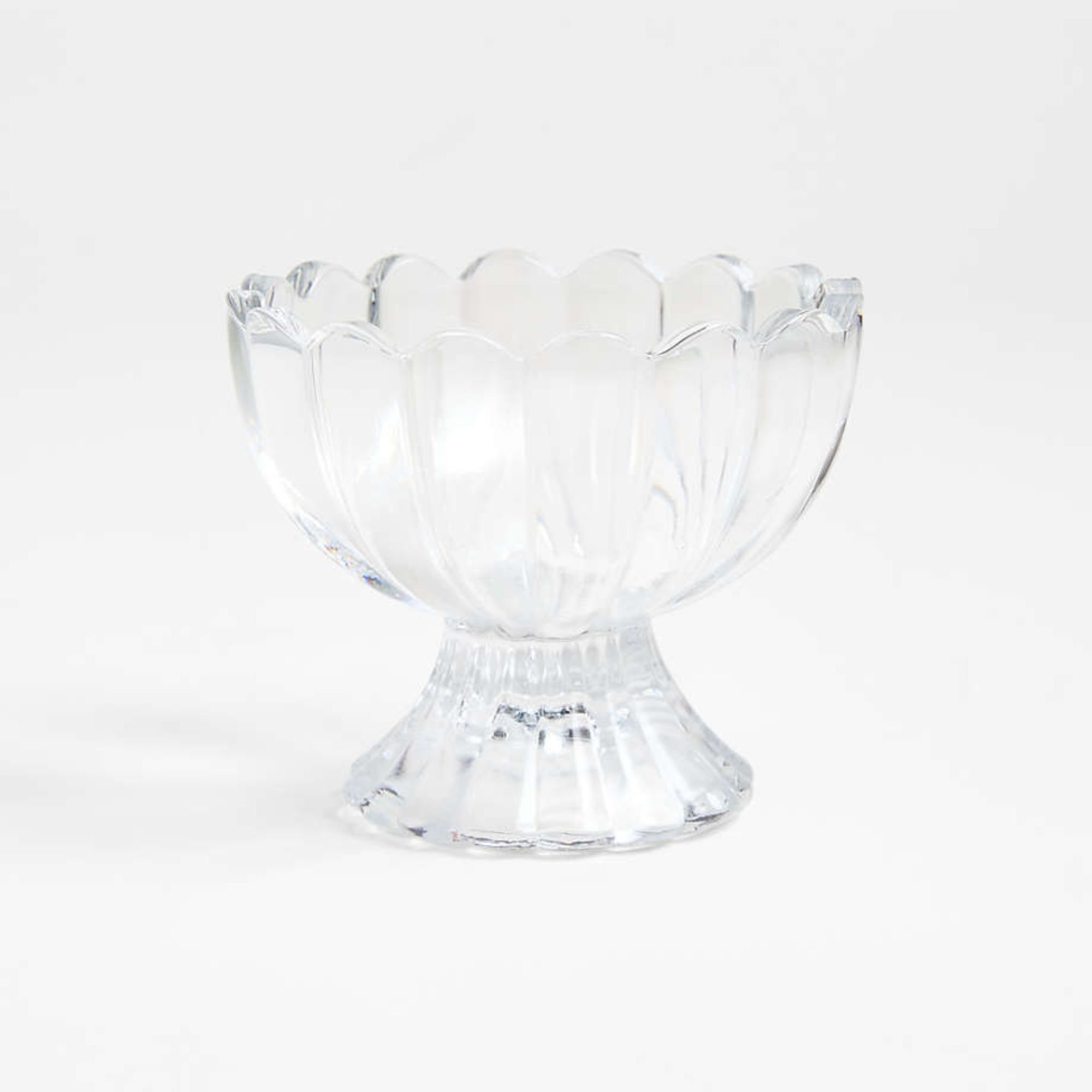 crateandbarrel, Tulip Ice Cream Dish