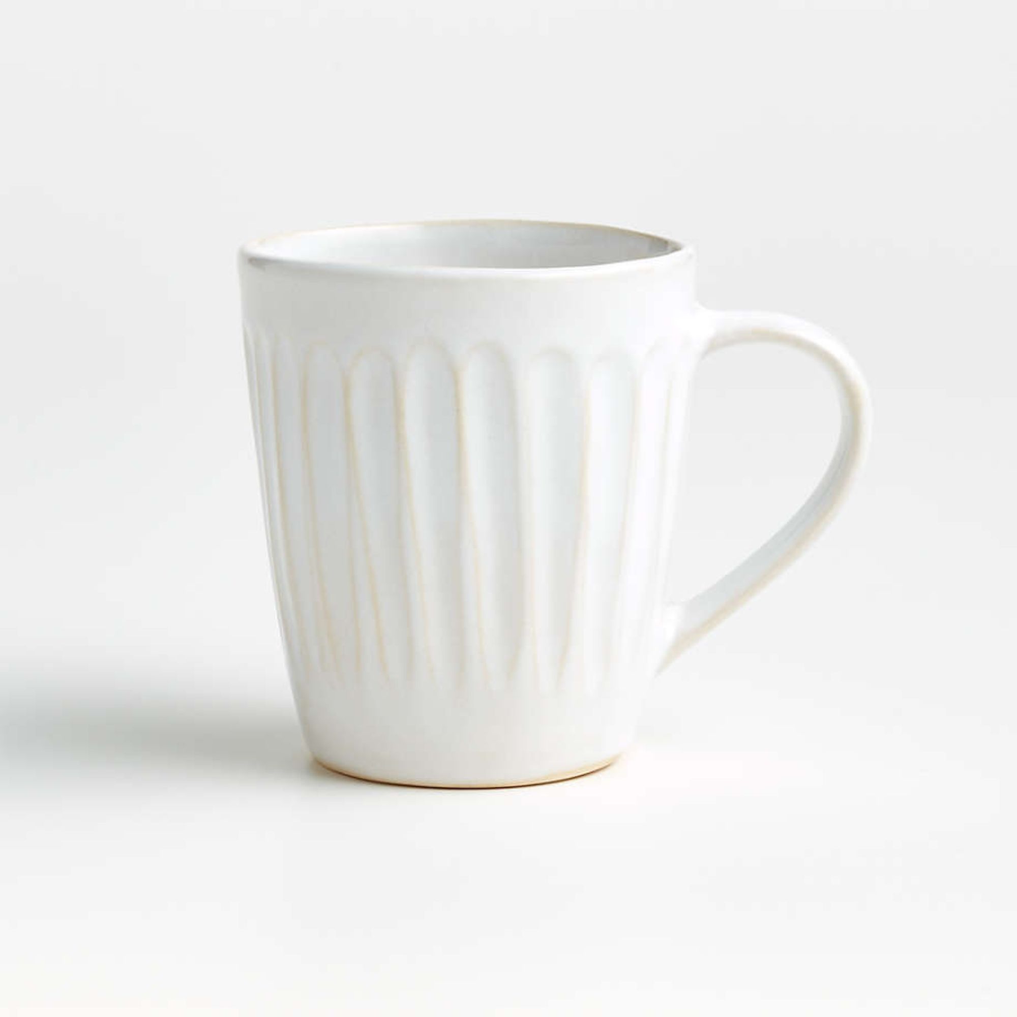 crateandbarrel, White Mug