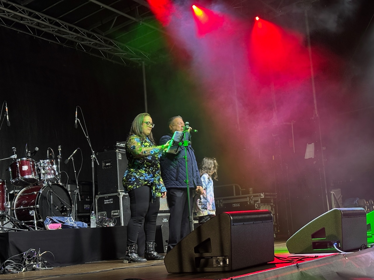 Judy Torres at the Italian Festival