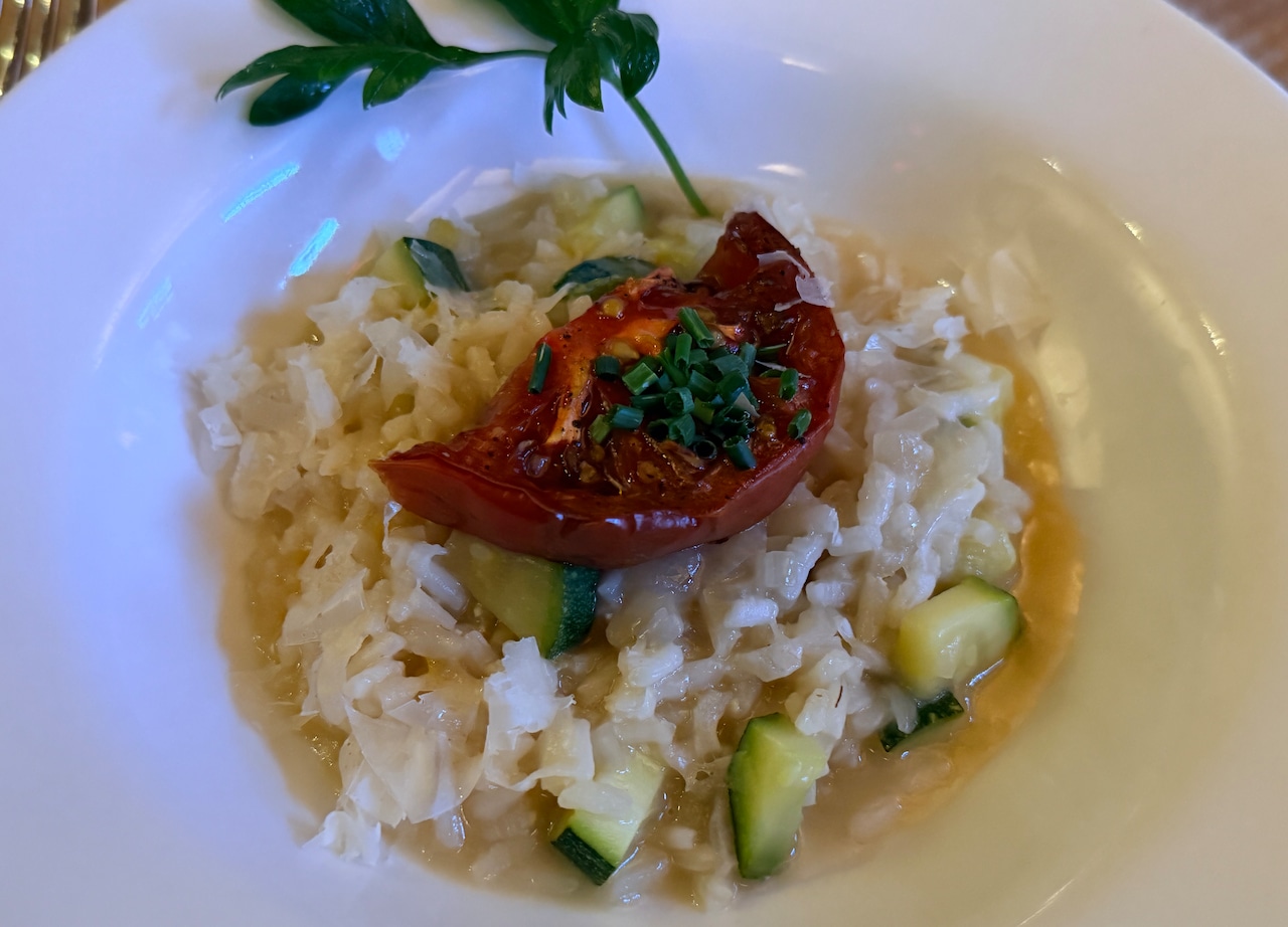 Risotto at Canal House Station in Milford, NJ