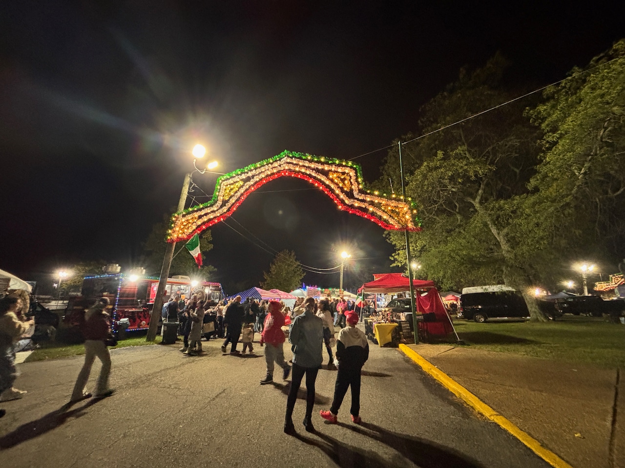 Judy Torres at the Italian Festival