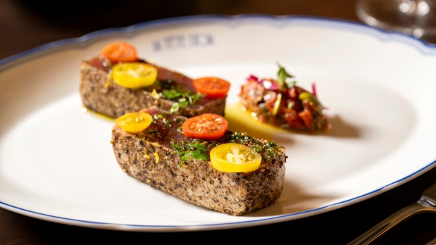 Yellowfin Tuna Tartare. (Evan Sung/Courtesy)