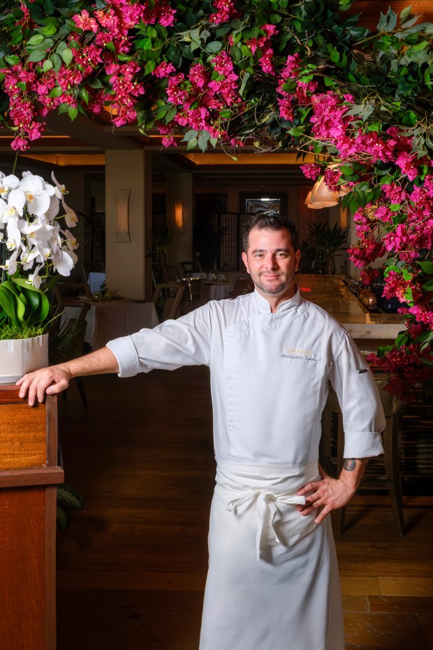 Christopher Zabita, executive chef of Café Boulud Palm Beach. (Todd Coleman/Courtesy)