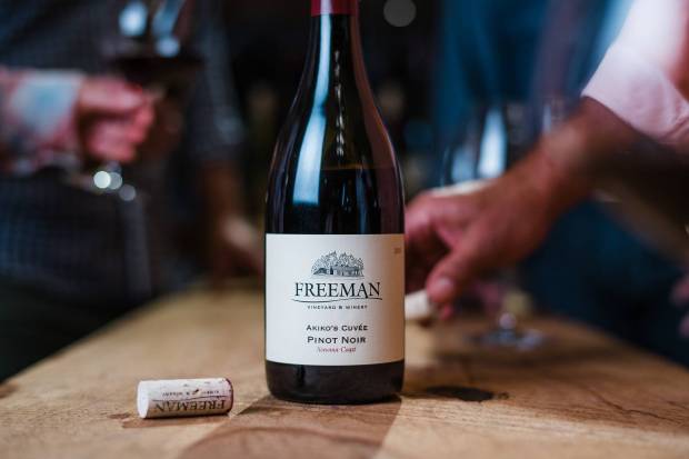 At Freeman Winery in Sebastopol. (Sonoma County Tourism)