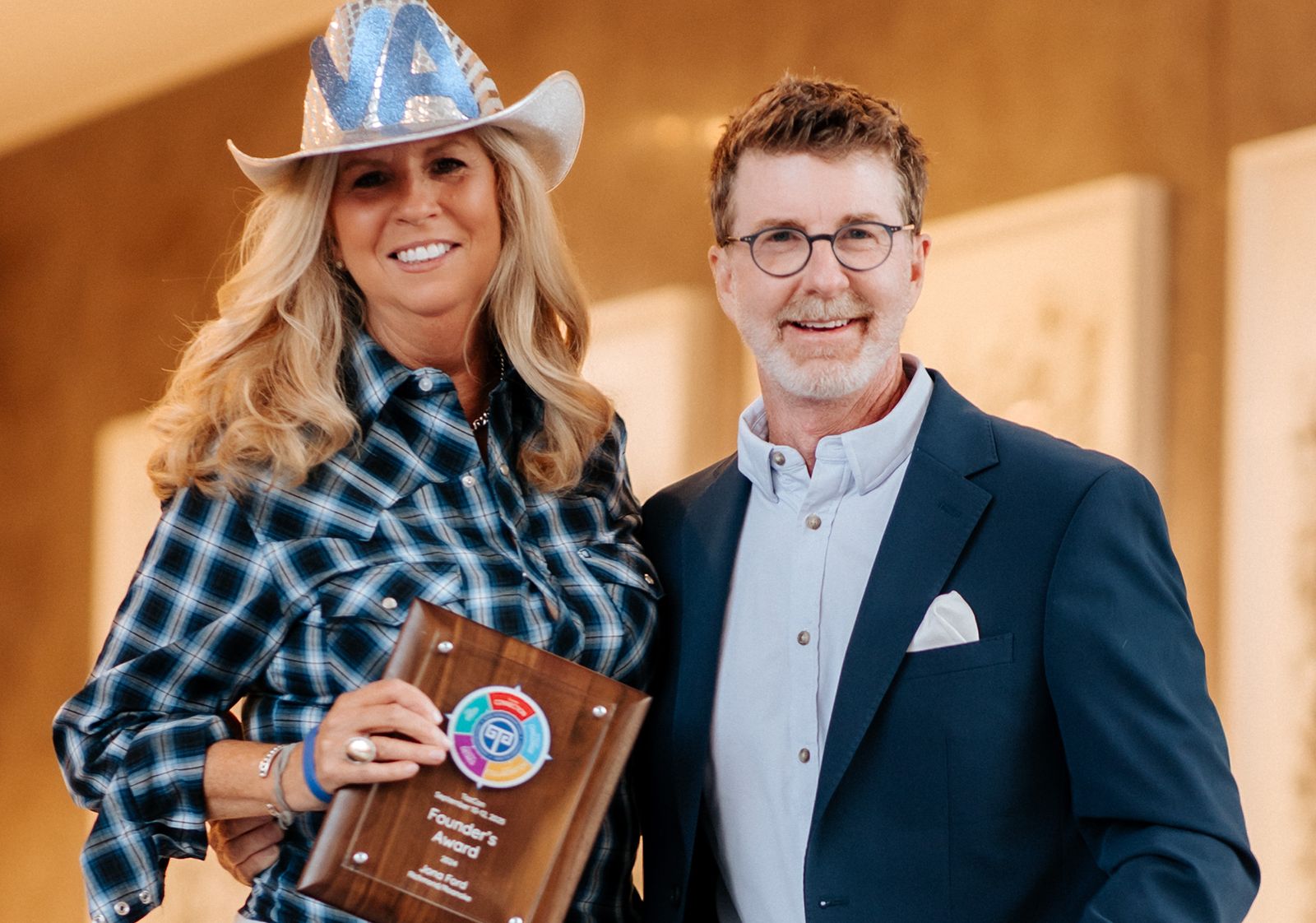 Taziki's Mediterranean Café Founder's Award - Jona Ford.