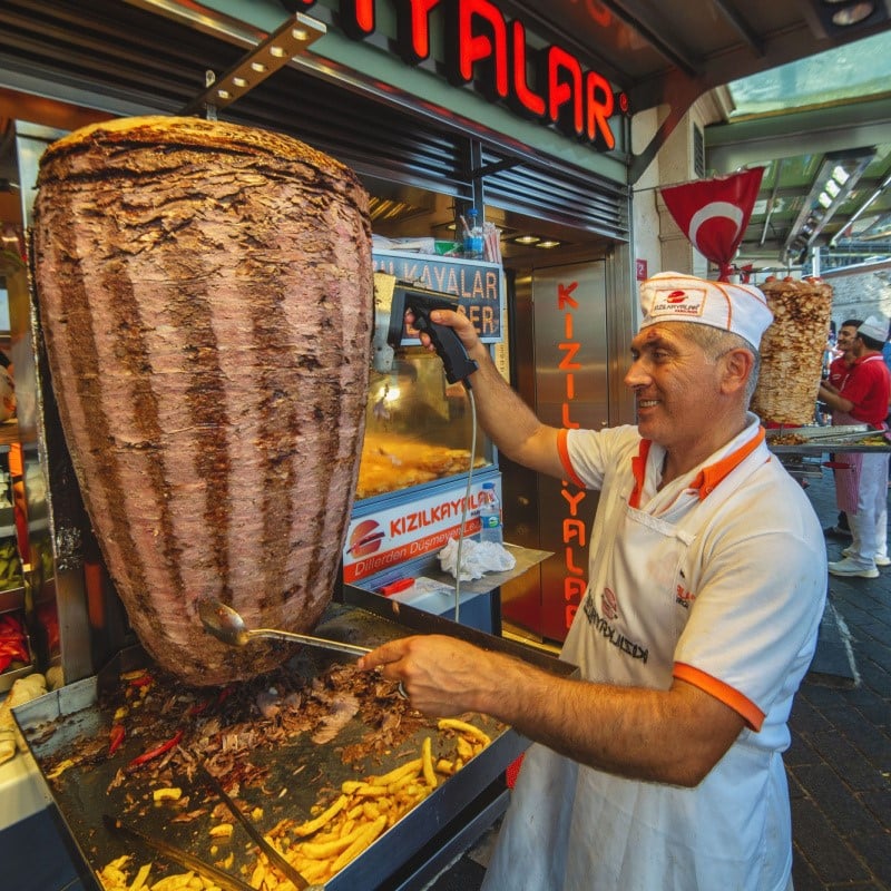 A Kebab Shop In Turkiye