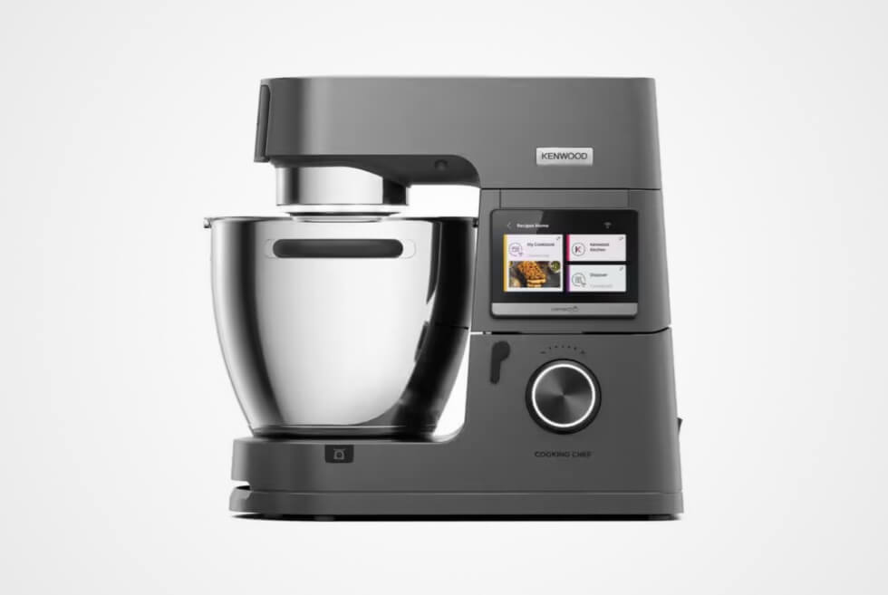 Kenwood’s Cooking Chef Stand Mixer Bakes & Cooks logo