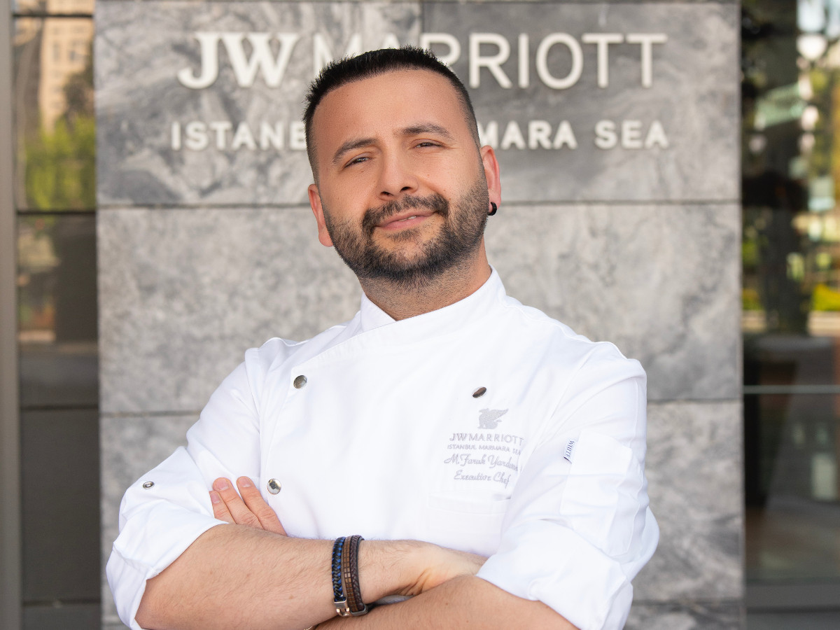 Chef Mehmet Faruk Yardımcı from JW Marriott Hotel Istanbul Marmara Sea (image supplied)