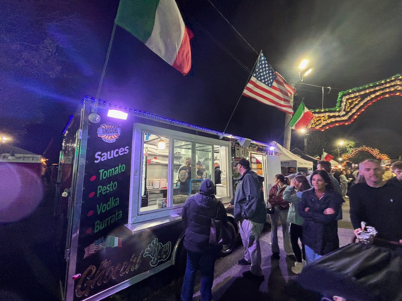 Judy Torres at the Italian Festival