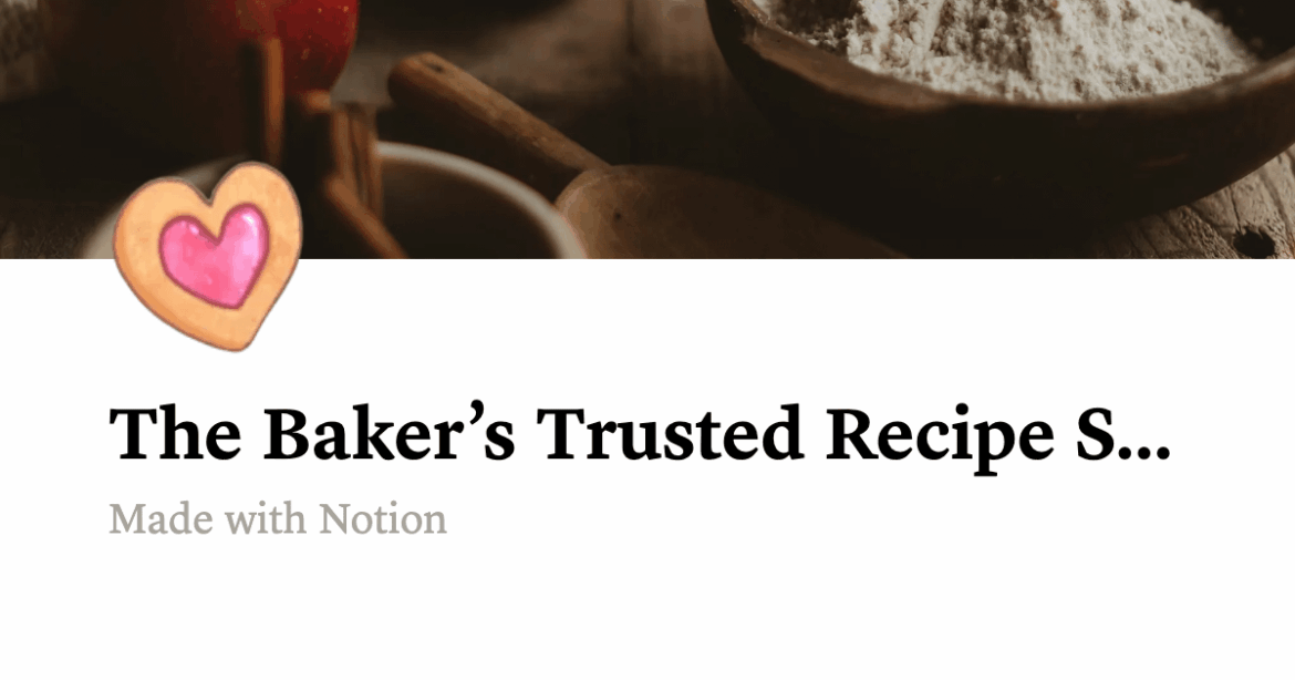 I made a free database of trusted baking recipe sources from our threads. I made a free database of trusted baking recipe sources from our threads.