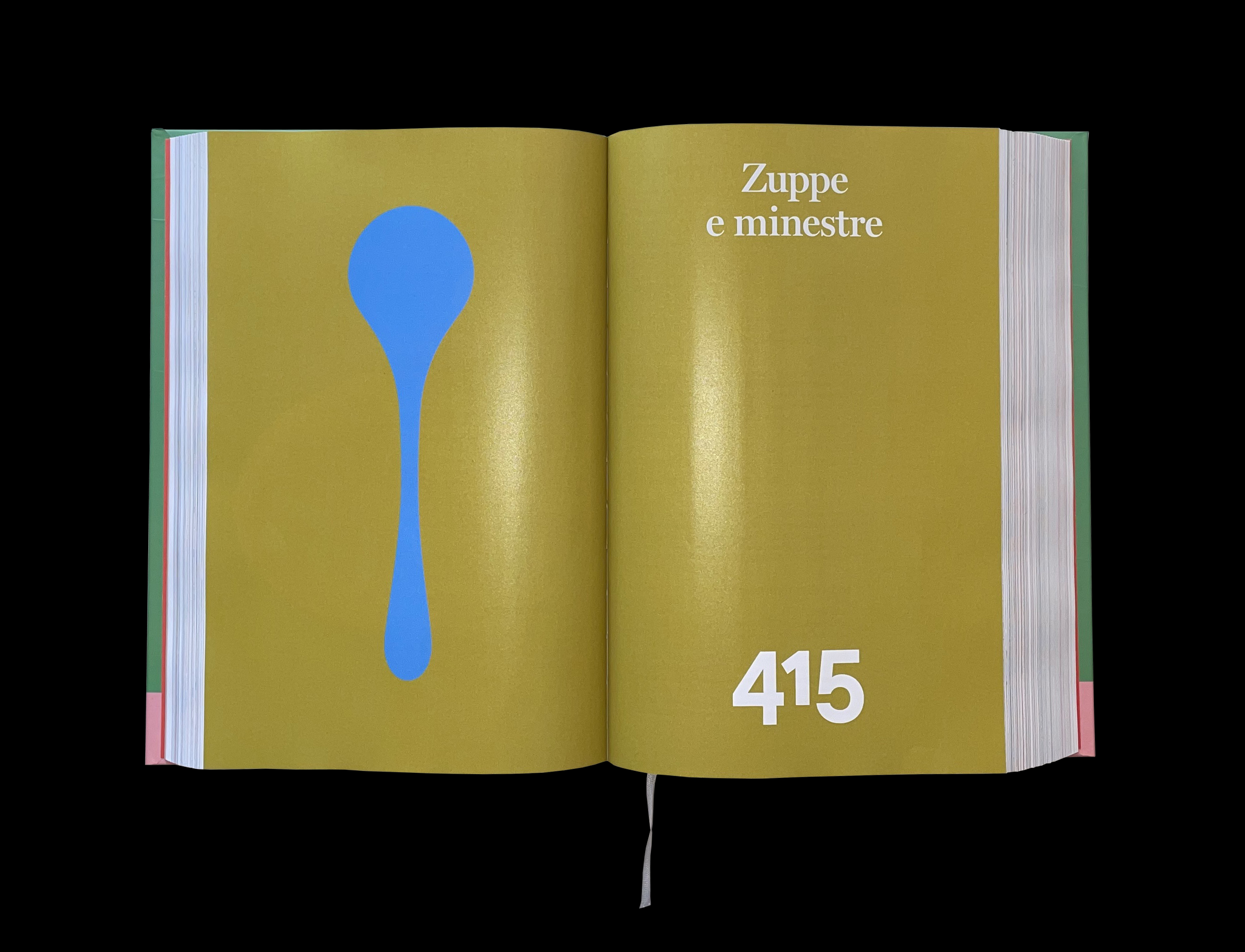 Cucchiaio d'Argento book with cover by Olimpia Zagnoli