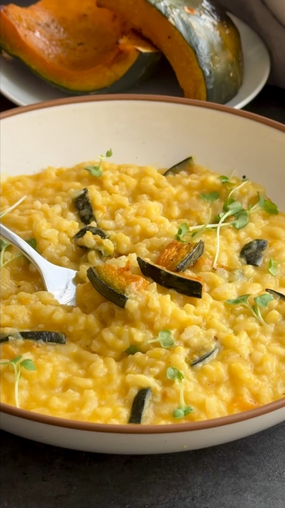 Kabocha Miso Risotto