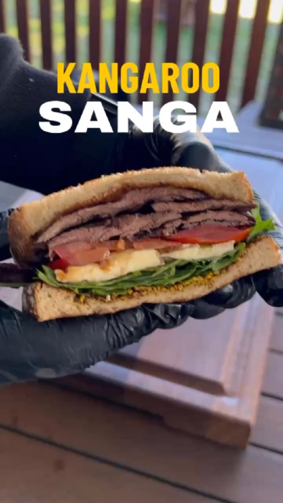 Kangaroo Sanga on the GA Kangaroo Sanga on the GA
