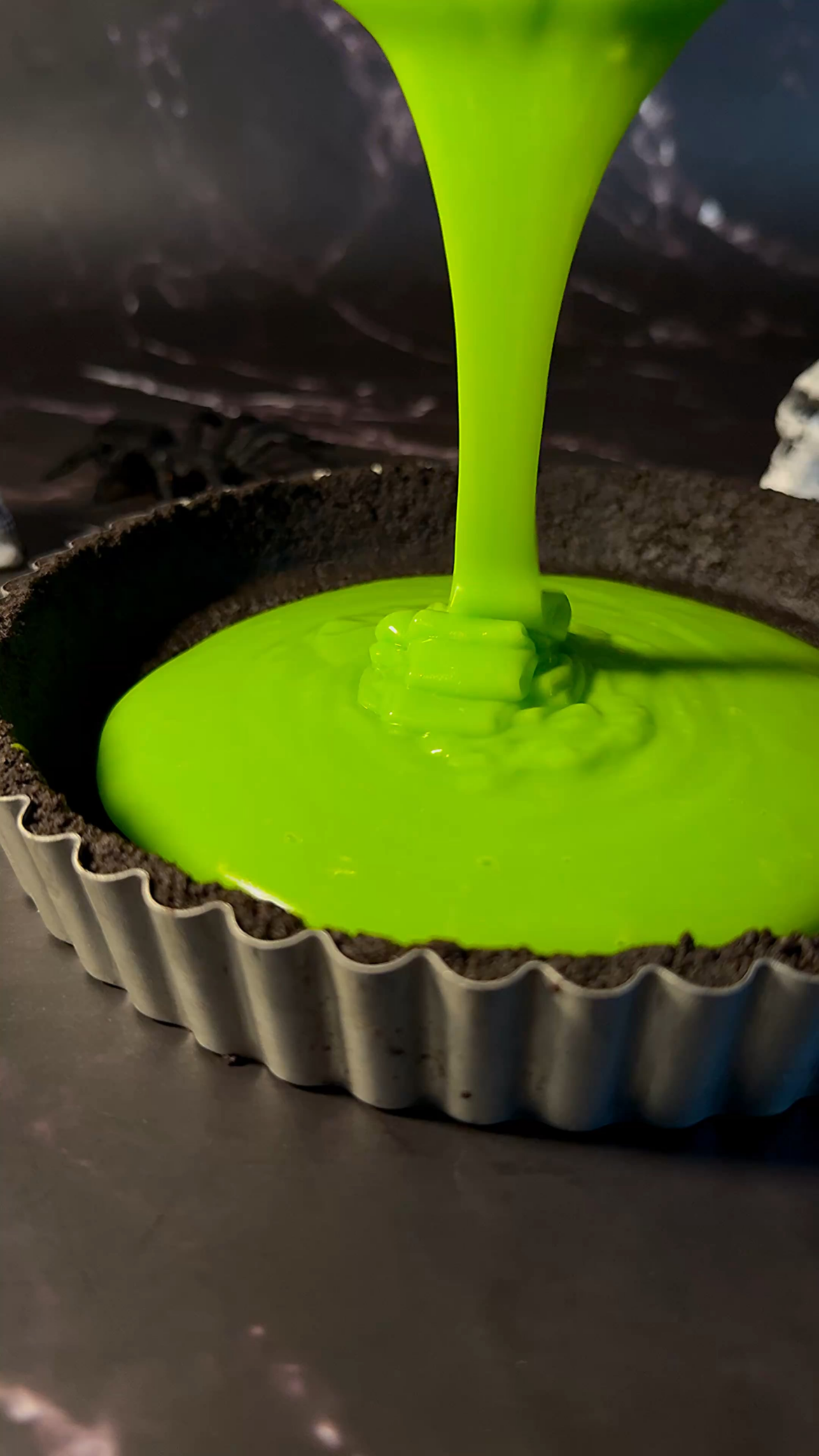 Halloween Slime Tart π«π Halloween Slime Tart π«π