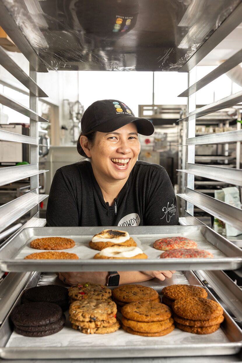 Tida Pichakron bakes treats with serious crowd appeal, including beautiful macarons and her...