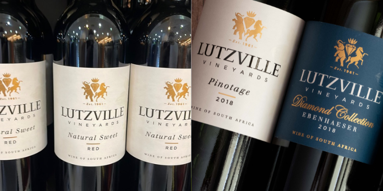 A Photo Of Wine Bottles Produced By Lutzville Vineyards Photo/ Lutzville Vineyards