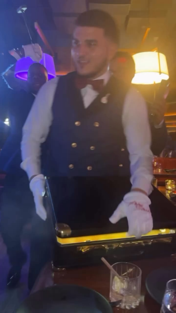 The strobe lights are the secret sauce