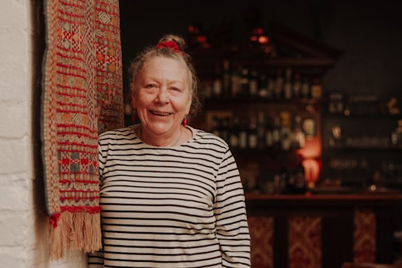 Tansy Good at her restaurant, Tansy’s Kyneton.