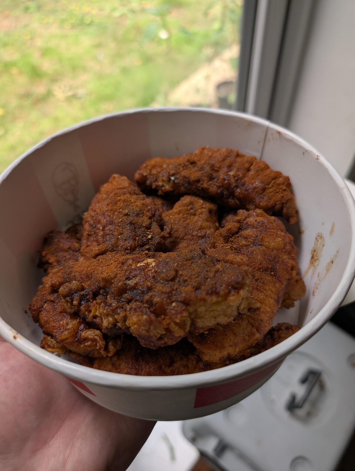 KFC with homemade Nashville seasoning