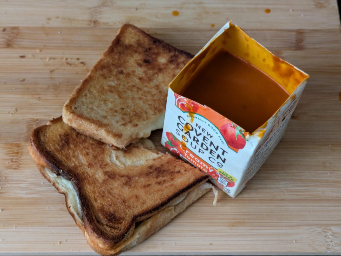 With a little nibble, it fits right in