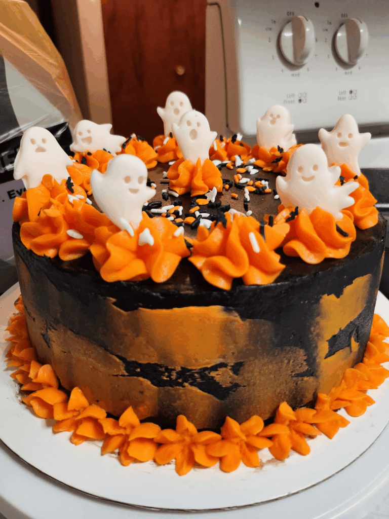 A cake to take to work tomorrow