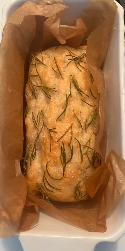 First time foccacia
