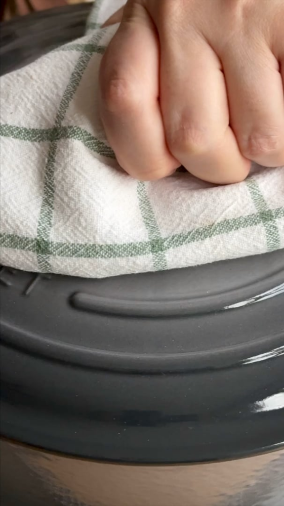 Brothy Beans w/ Ricotta & Basil Oil