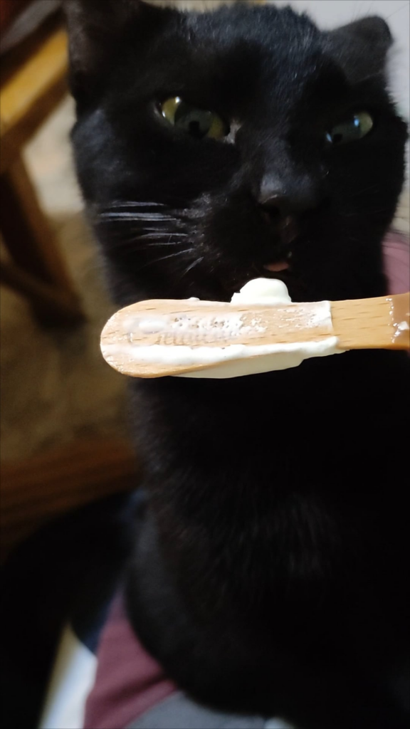 Kitty + Ice cream=pink