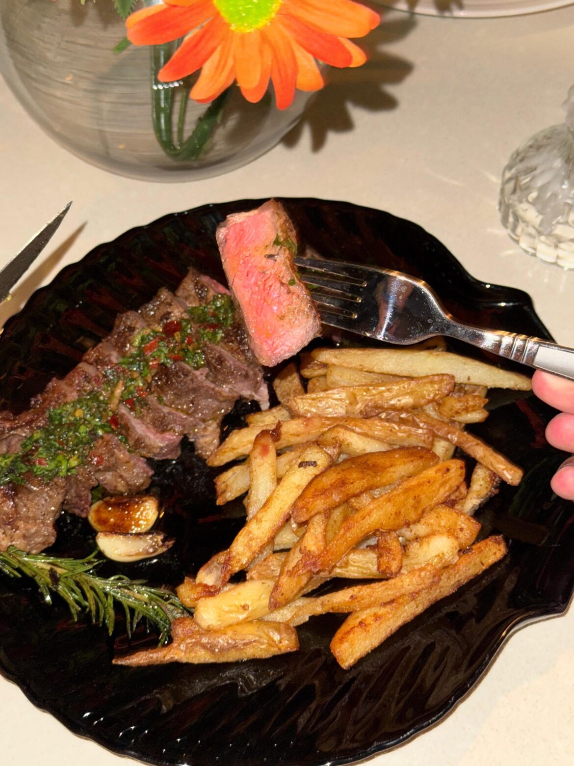 Are you a fan of chimichurri with your steak?
