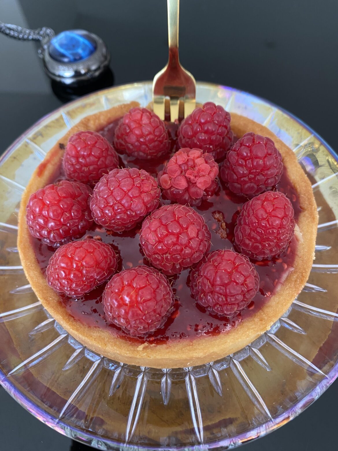 Best pie I ever had in my life I was crying 😭 first time eating raspberry.