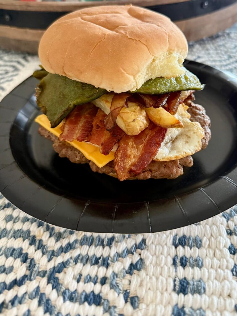 Brunch burger is what’s for breakfast 🙂