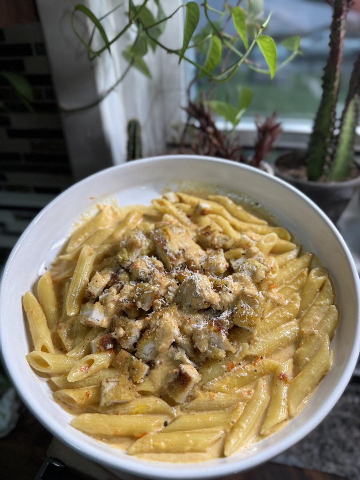[homemade] Cajun chicken pasta