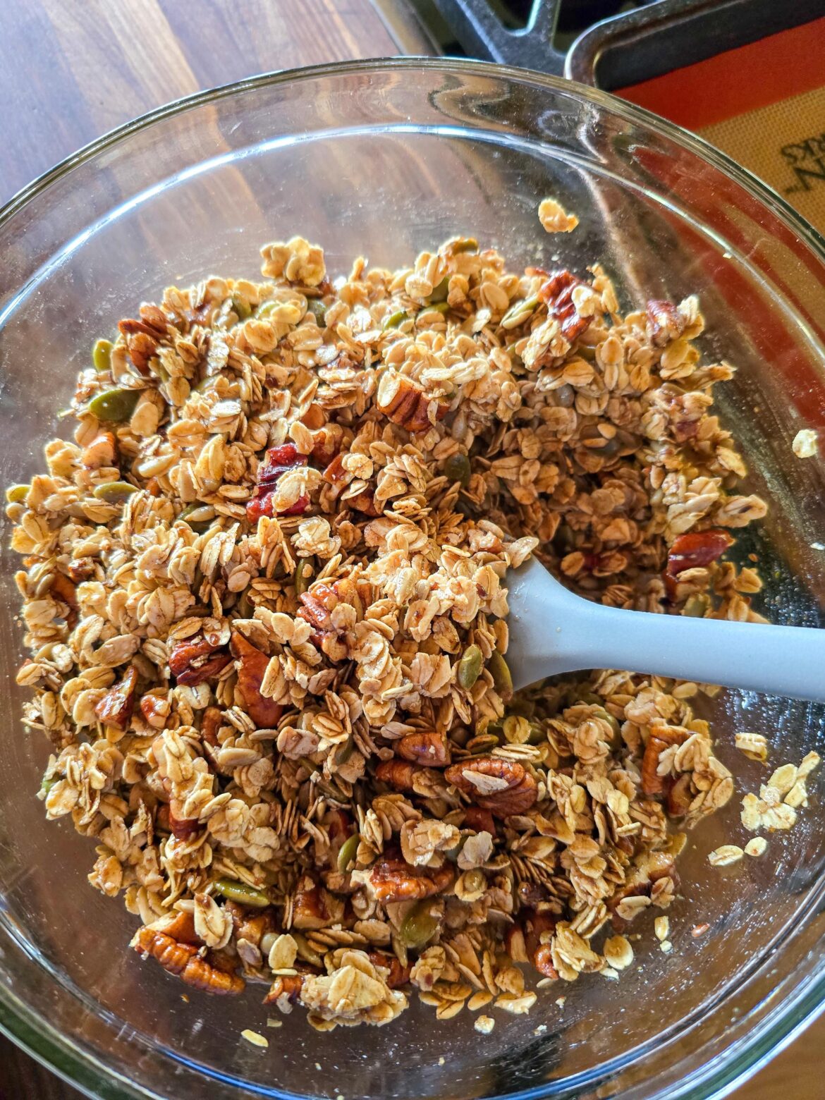 Homemade granola
