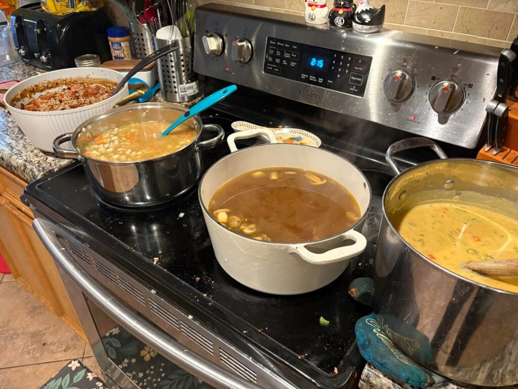 Freezing food is fun