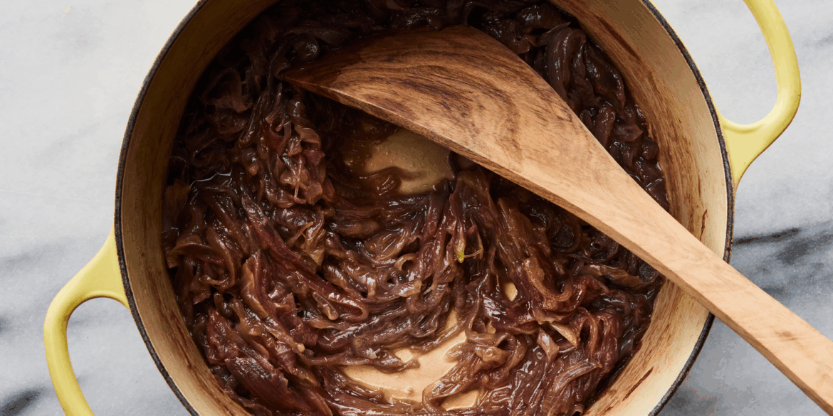 This Caramelized Onion-Smothered Recipe Just Earned a Spot in My Top 5 Meals of All Time This Caramelized Onion-Smothered Recipe Just Earned a Spot in My Top 5 Meals of All Time