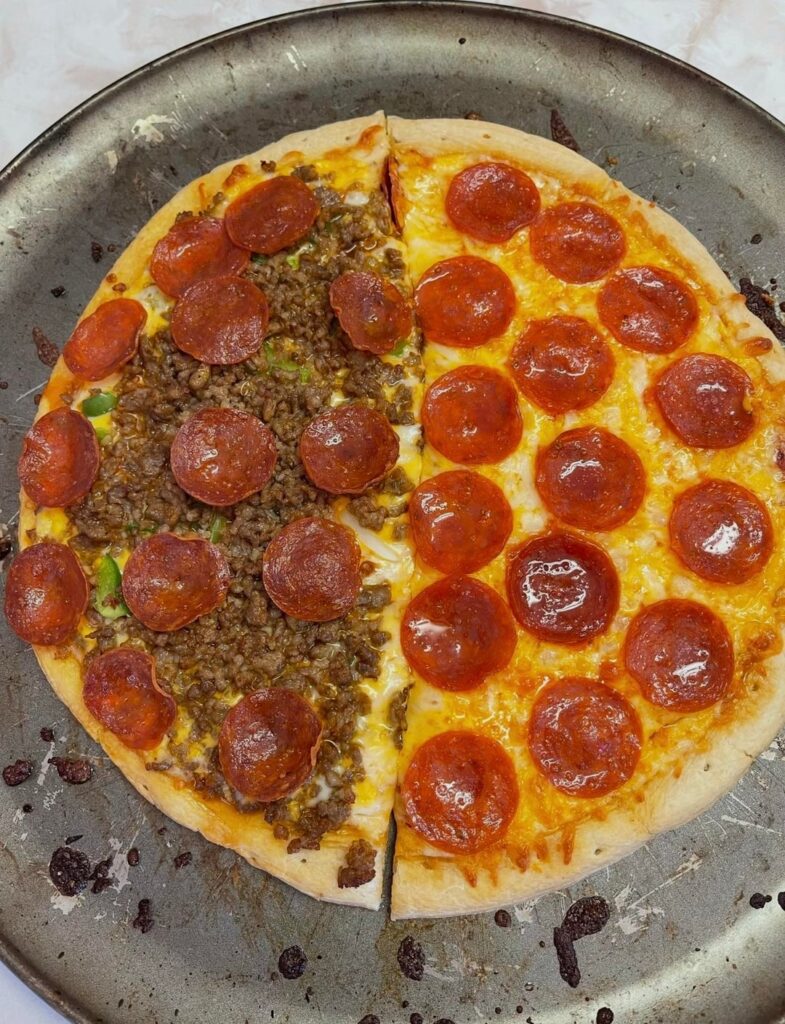 Homemade pizza and pasta is what’s for dinner tonight.