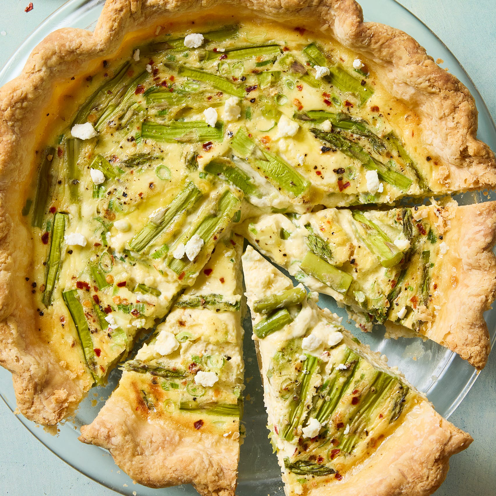 asparagus quiche