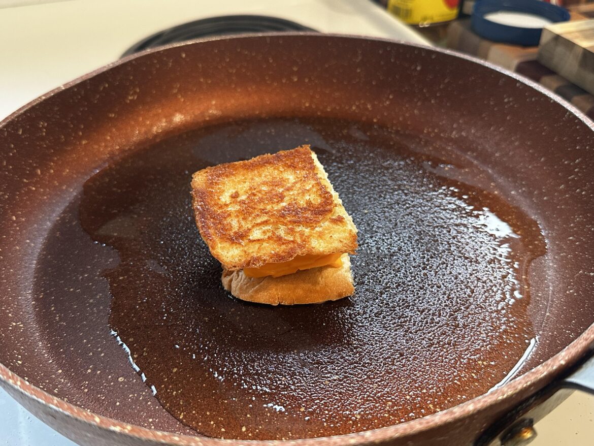 Any love for the micro grilled cheese?