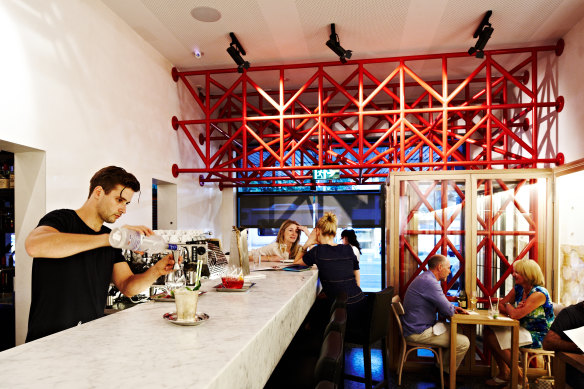 Cafe di Stasio in St Kilda is a favourite Testuya dining spot. .