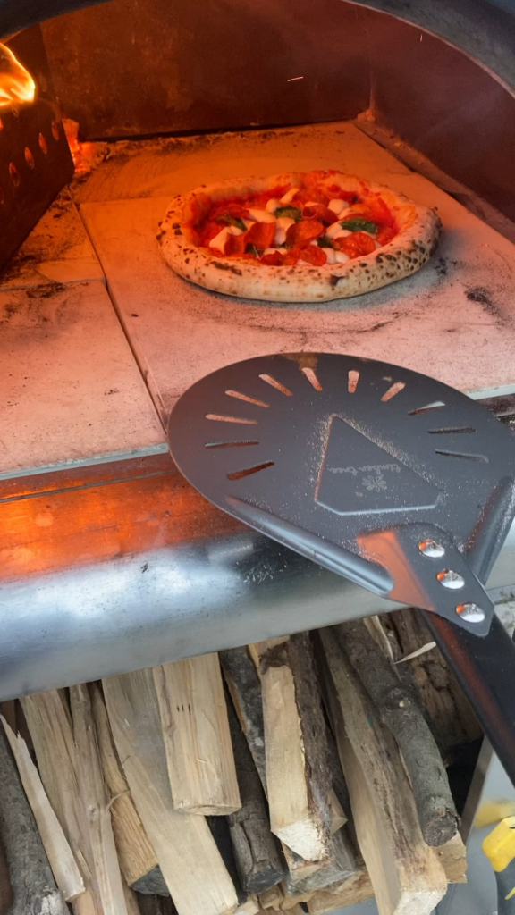 Wood fired pizza!