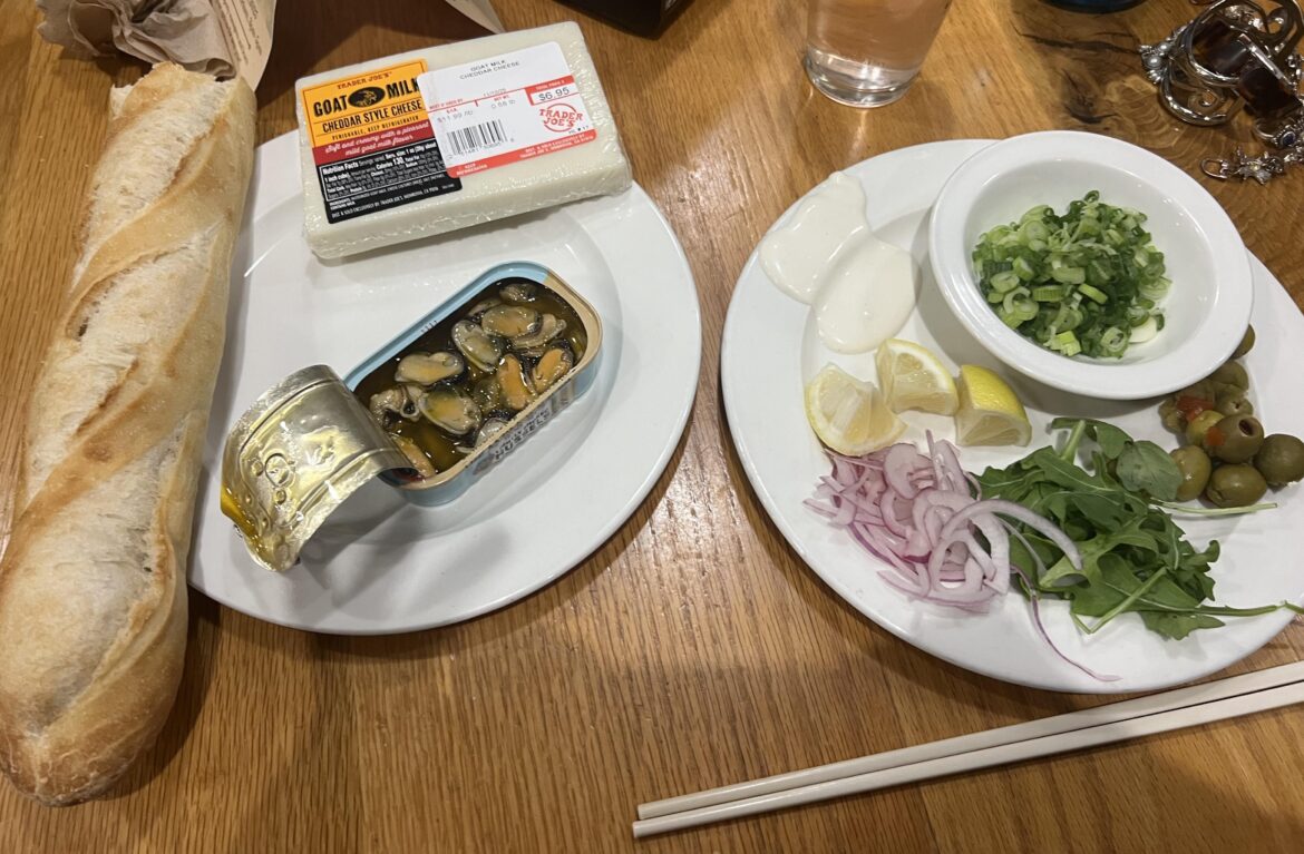 Trader Joe’s mussels