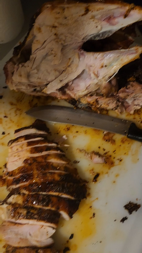 turkey cut up