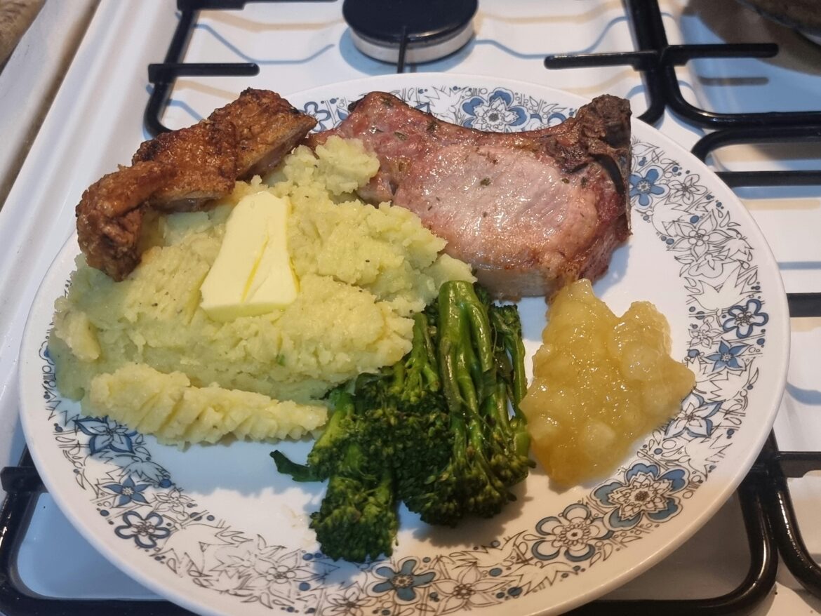 Cooked for my parents tonight