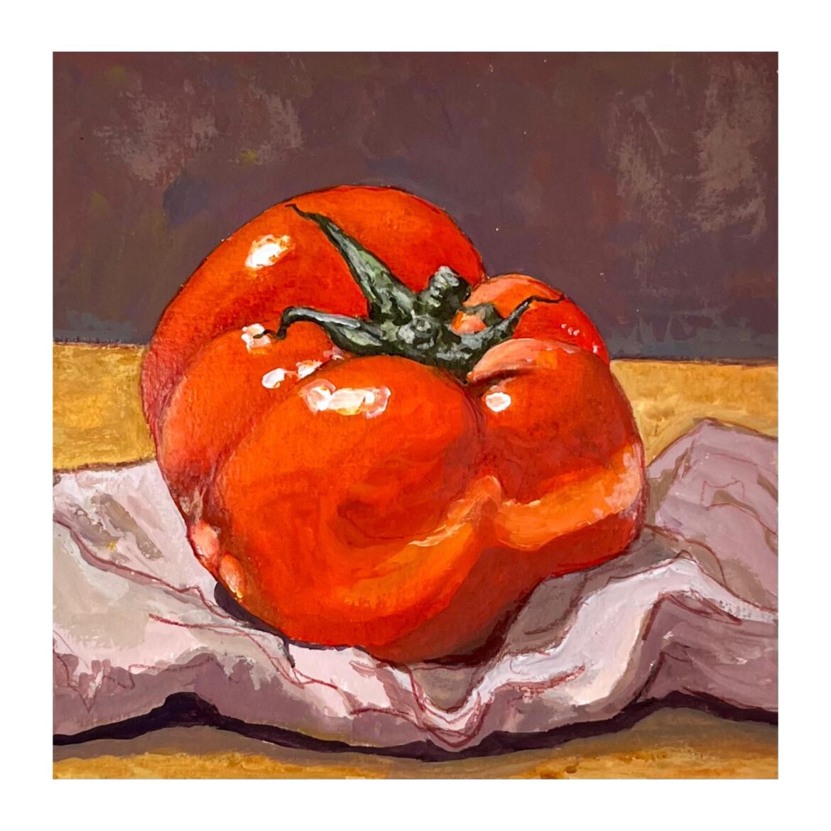 🍅 tomato/ watercolor painting/ by me