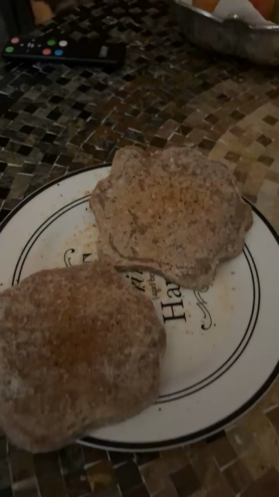 I grilled a double cheeseburger at 4:00 AM