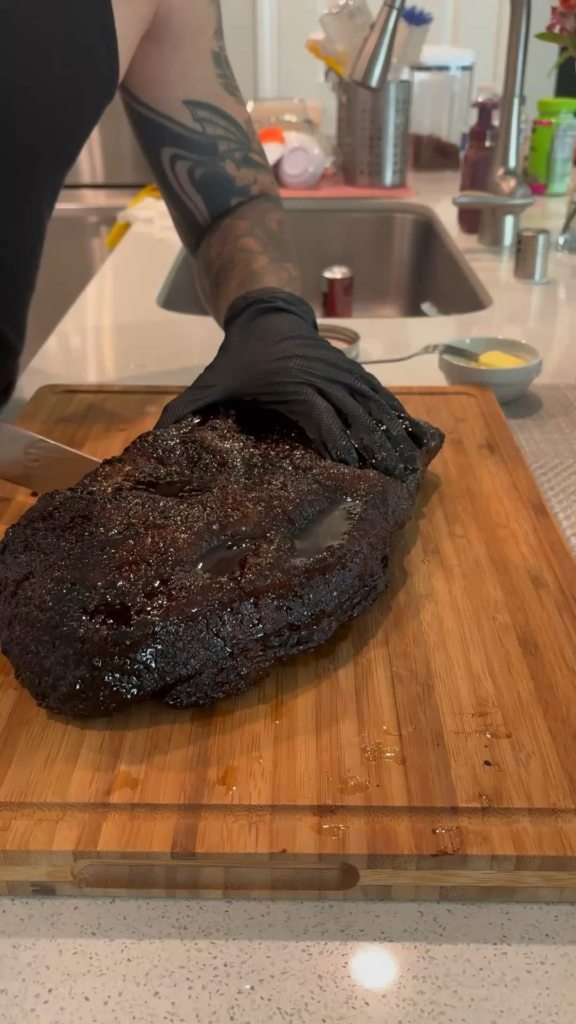 MY FIRST BRISKET!!! MY FIRST BRISKET!!!